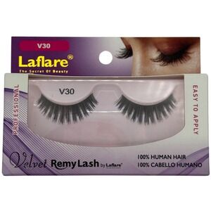 Velvet‎ Remy Lash by Laflare 100 Human Hair False Eyelashes Reusable